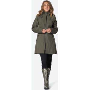 Regenjas Dames - Ilse Jacobsen Raincoat RAIN37L Army - Maat 44