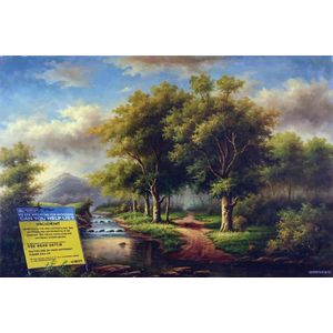 BANKSY Incident Landscape Canvas Print