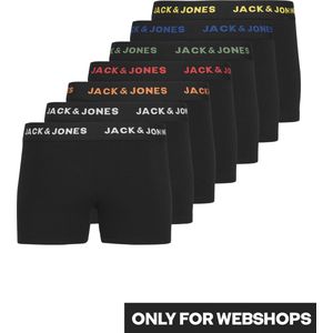 JACK & JONES JUNIOR Boxershort JACBASIC - set van 7 Zwart