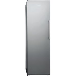 Rechtopstaande vriezer - HOTPOINT UH8F2CXFR - 4 manden/laden - 263L - Klasse E - L 59,5 cm x H 187,5 cm - RVS