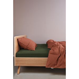 Beddinghouse Jersey - Hoeslaken - Tweepersoons - 140x200/220 cm - Dark Green