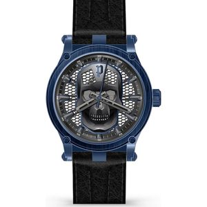 Police Heren horloges quartz analoog One Size Blauw 32019274