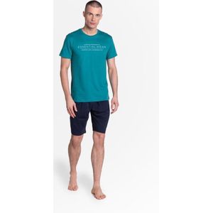 Henderson Laze heren pyjama turquoise XXL