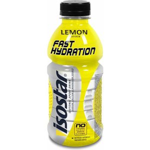 6x Isostar Fast Hydration & Perform Lemon 500 ml