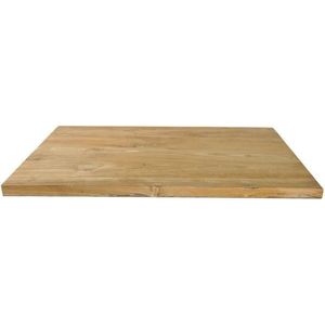 Teakea - Teak Wastafelblad | 60x50x3 | Onbehandeld