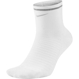 NIKE Spark Cushion Ankle Sokken Mannen White / Reflective - Maat 38 1/2-40 1/2