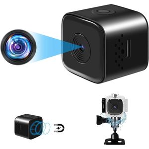 Spion Camera verborgen Caméra Enregistreur 1080P HD Micro Caméra Spion Bewaking Interieur met Nachtzicht en Etui Étanche.