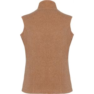 Kariban Bodywarmer van microfleece dames K906 - Camel Heather - M