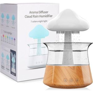 Regendruppel Humidifier | Wolk Luchtbevochtiger 2023 | Regenwolk luchtbevochtiger | Druppel Humidifier | Regen geluid