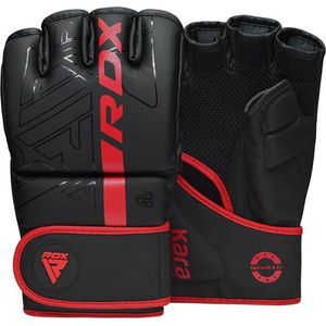 RDX Sports - F6 Kara - Bokshandschoenen - MMA Gloves - Training - Vechtsporthandschoenen - Boksen - Rood - Mat - Maat XL