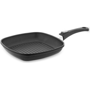 Berndes Vario Click Induction Grillpan - 30 cm - Zwart - Hoge kwaliteit aluminium - Perfecte warmteverdeling - PFOA vrij