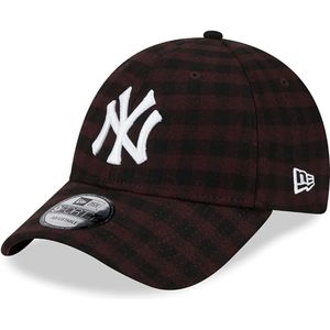 New York Yankees Flannel 9Forty Cap Pet Unisex - Maat One size
