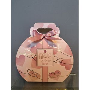 geschenkset vrouwen verjaardag - moeder dag - valentijn - geliefde - leuk geschenk - rozen - bad set