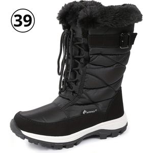 Livano Snowboots - Sneeuwschoenen - Wintersport Sneeuwboots - Dames - Ski - Ski Gadgets - EU39 - Donker Grijs