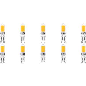 LED Lamp 10 Pack - Velvalux - G9 Fitting - Dimbaar - 3W - Warm Wit 3000K | Vervangt 32W