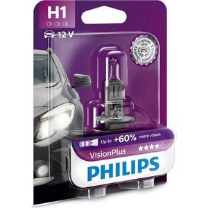 Philips Autolamp Visionplus H1 12v 55w Per Stuk