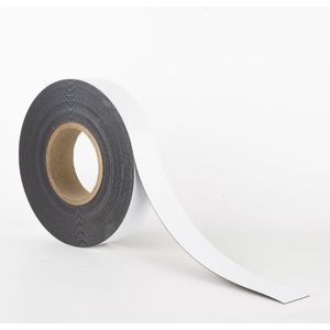 Inwell Magneetband met Whiteboradcoating 35mm op rol 5 meter