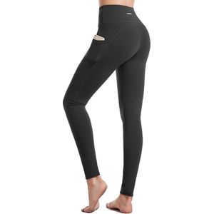 Dames Sportlegging met Hoge Taille en Zakken - Ideaal voor Yoga, Fitness en Training