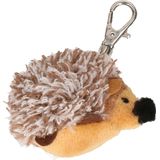 Nature Planet Egel - knuffel pluche - sleutelhanger - 5 cm