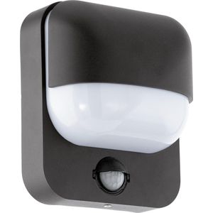 EGLO Trabada 1 Wandlamp Buiten - E27 - 19 cm - Zwart/Wit