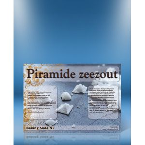 Fleur de sel - 100 gram - Piramide zeezout - Indiaas zeezout - Baking Soda NL