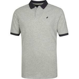 Suitable - Respect Claas Polo Grijs - Modern-fit - Heren Poloshirt Maat XXL