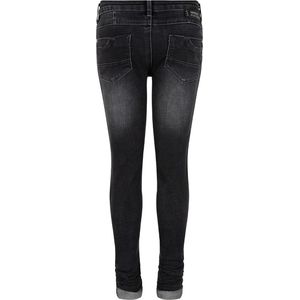 Indian Blue meiden Flex Skinny Fit jeans Jill Dark Grey Denim