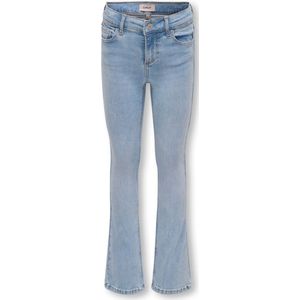 Kids ONLY zomer flair jeans broek meisjes - blauw - Kogblush