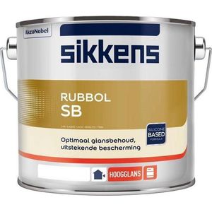 Sikkens Rubbol SB RAL5004 Zwartblauw 2,5 Liter