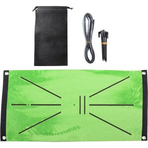 DHN Golf Oefenmat - Golf Practice Mat- Divot Mat - Training Mat- Golf Swing Mat- Golf Spullen- Golf Swing Trainer- Golf Training Aid - Cadeau Tip