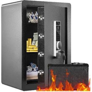 Elektrische Kluis - 1.8m3 - Digitale Beveiligingskastkluis - Brandwerende Tas - Geld - Sieraden - Documenten - Locker - Safe