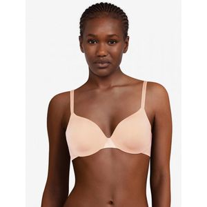 Chantelle lingerie bh t-shirt beha bedekkend Beige 80 D