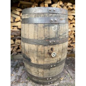 Whiskyvat 190L - regenton - duurzaam - eikenhout - decoratief - tuin