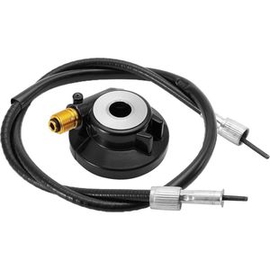 Universele rotatiesnelheden stuurwielen - 12 mm zwarte rotatiesnelheidskabels (met GY6 50cc 150cc motoronderdeelkabel)