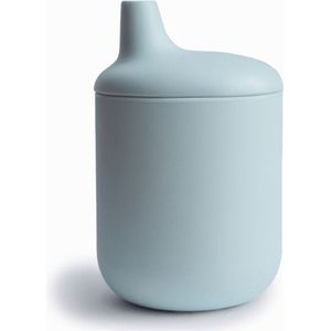 Mushie - Siliconen Tuitbeker - Sippy Cups - Powder Blue