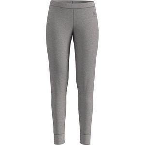 Odlo Suw Bottom Pant Natural 100% Merino Warm Dames Thermobroek - Grey Melange - Maat XS