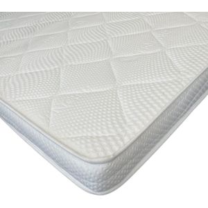 Topdekmatras XXL - Topper 140x190 - 12 cm dik - Tencel hoes - Visco Nasa Traagschuim - Tencel tijk - 12cm dik - Orthopedisch