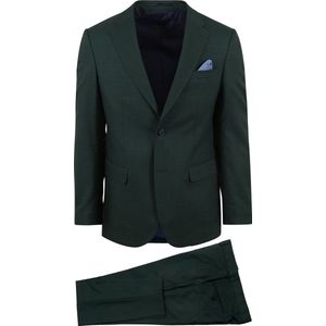 Suitable - Kostuum Spruce Donkergroen - Heren - Maat 46 - Slim-fit,Modern-fit