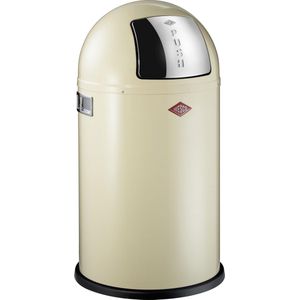 Wesco Pushboy Junior Prullenbak - Afvalbak Wesco - 22L - Amandel