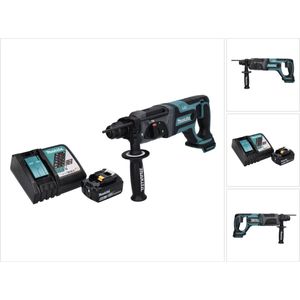 Makita DHR 241 RG1 accu boormachine 18 V 2.0 J SDS plus + 1x oplaadbare accu 6.0 Ah + lader