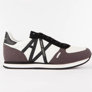Armani Exchange - Xux 017 Xcc 68 - Sneakers - Zwart-Wit Mix - Synthetisch/Textiel