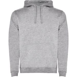 Grijze heren Hoodie met capuchon en koord Urban merk Roly maat 2XL