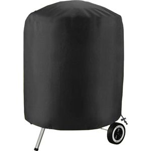 BBQ Ronde hoes, Duurzame Barbecue Cover 420D Oxford Stof Waterdicht, Winddicht, Anti-UV, Scheurbestendig, Grill Cover met Opbergtas voor Weber, Brinkmann, Char Broil