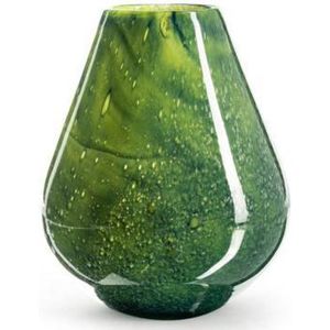Design vaas venice - Fidrio AMAZONE - glas, mondgeblazen bloemenvaas - diameter 19 cm hoogte 25 cm
