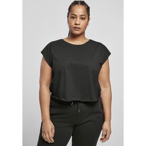 Urban Classics - Organic Short Top - XS - Zwart