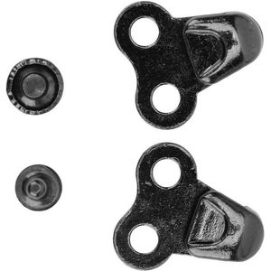 20 Pairs Alloy Shoe Lace Hooks - Safe Rivet Lace Up Buckles for Climbing Hiking Shoes - Outdoor Equipment - #8