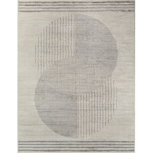 SURYA Vloerkleed - Woonkamer, Slaapkamer - Modern Scandinavisch Tapijt ENSO2 - Beige/Grijs - 200x275 cm