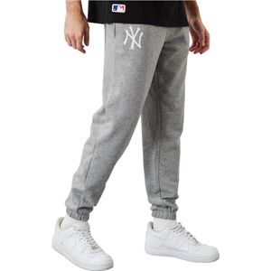 New Era MLB Team New York Yankees Logo Jogger 60284758, Mannen, Grijs, Broek, maat: M