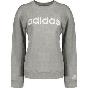 Adidas Sportswear Lin Ft Sweatshirt Grijs S Vrouw