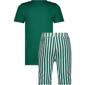 Vingino Pyjama Winio Jongens Pyjamaset - Bottle Green - Maat XS